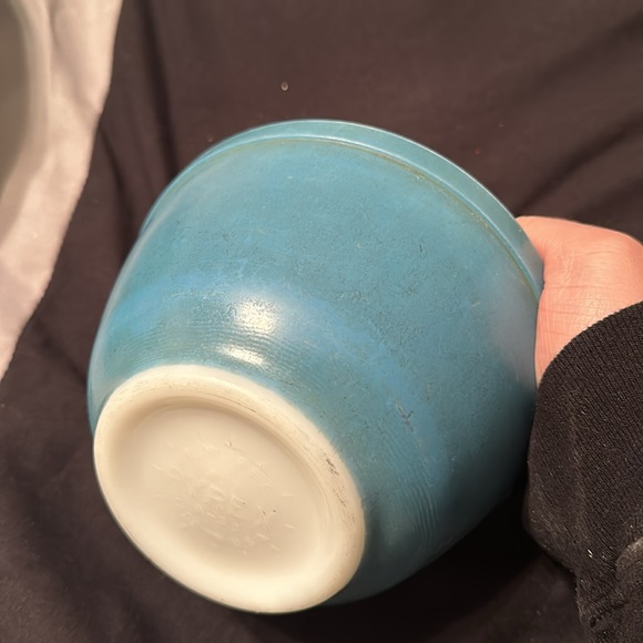 RARE!! Set of 2 vintage antique Pyrex nesting bowls from the 1950’s - Picture 7 of 7